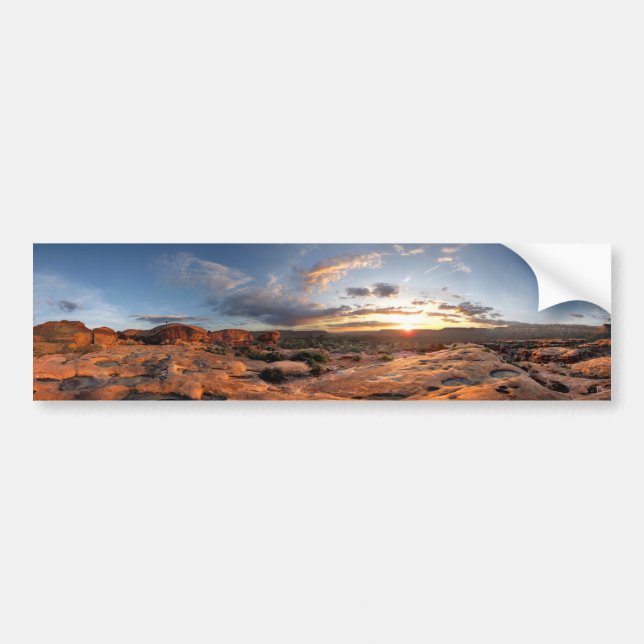 Esplanade Sunset - Grand Canyon - Thunder River Autoaufkleber (Vorne)