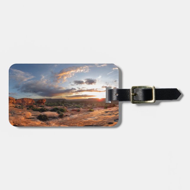 Esplanade Sunset - Grand Canyon - Thunder River Gepäckanhänger (Vorderseite horizontal)