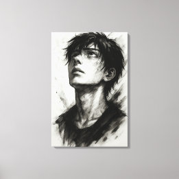 Espoir au-delà des ombres toile Imprimer