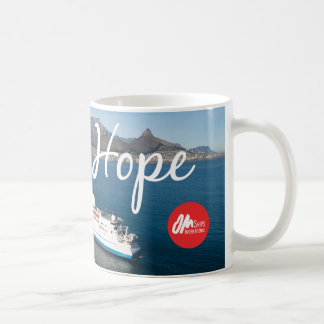 Espoir de logos dans la tasse II de Cape Town