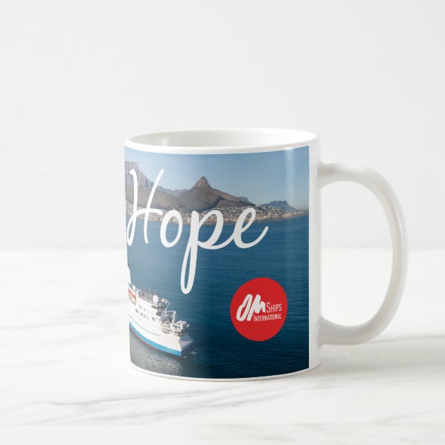 Espoir de logos dans la tasse II de Cape Town (Droite)