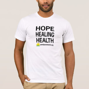 Espoir, guérissant, le T-shirt des hommes de sant