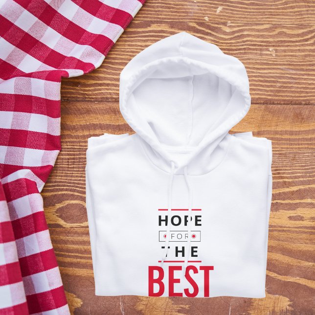 Espoir pour le meilleur (hope for the best kids hoodie)