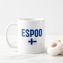 ESPOO Finnland-Flagge