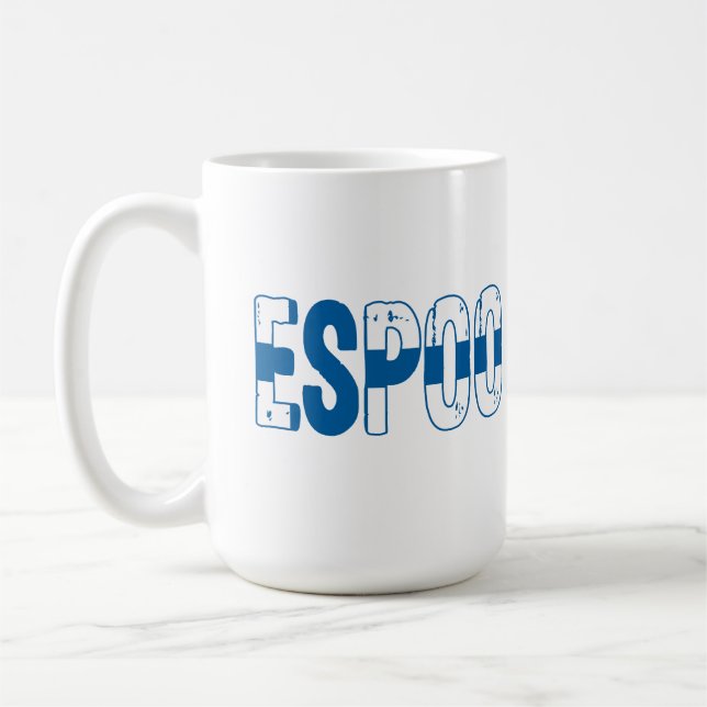Espoo Finnland Kaffeetasse (Links)