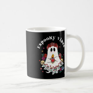 Espooky Vibes Maestra Halloween Spanish Mexican Te Kaffeetasse