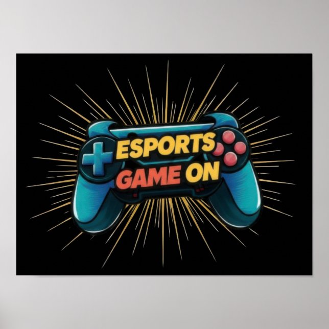 Esports Game Sport Poster (Vorne)