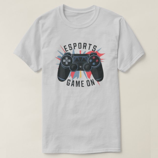 Esports Gamer T-Shirt (Design vorne)