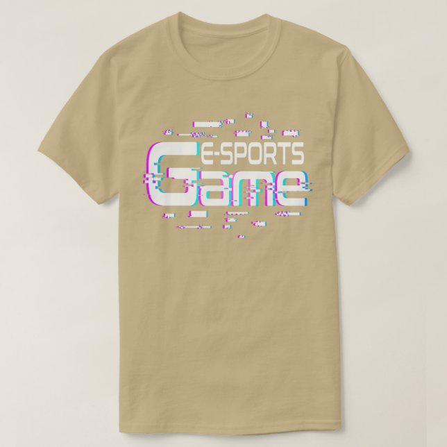 ESports-Spiel T-Shirt (Design vorne)