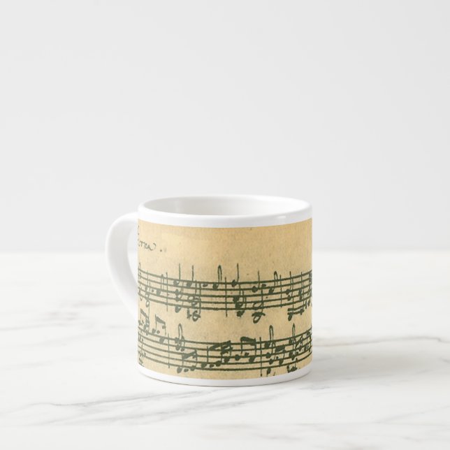 Espresso Bach Chaconne Espressotasse (Vorderseite Links)