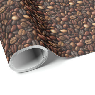 Espresso-Bohnen-Geschenk für Kaffeeliebhaber Geschenkpapier