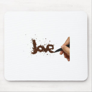 Espresso bringt die Kunst der Kaffeekalligraphie z Mousepad