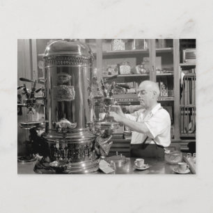 Espresso-Café, 1942 Postkarte