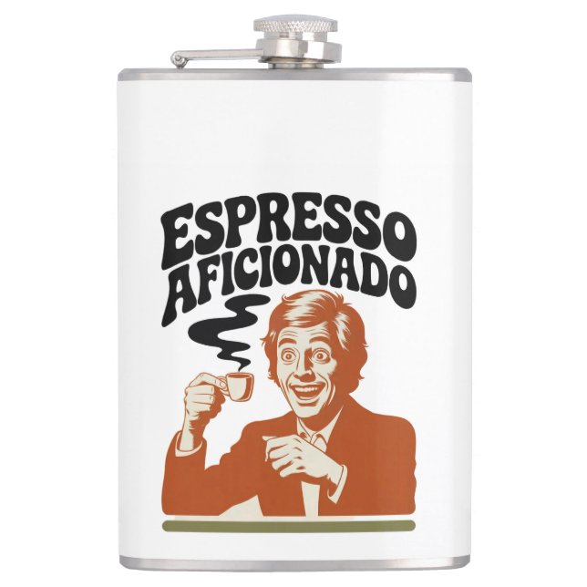 Espresso-Enthusiast - Tasse   Flachmann (Vorderseite)