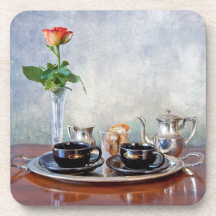 Espresso für Flitterwochen, Vintager Espresso für Getränkeuntersetzer