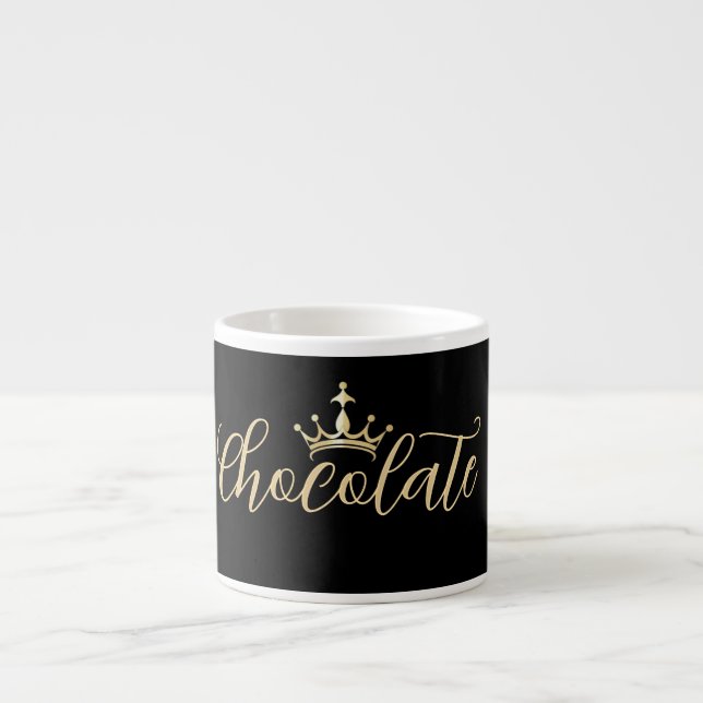 Espresso/Goldschokolade/Spezielle Tasse (Vorderseite)