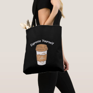 Espresso, Ihr selbst Kaffee Lover Tasche