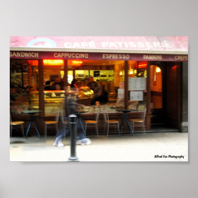 Espresso in Motion Poster (Vorne)