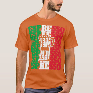 Espresso Italien Designgeschenk T-Shirt