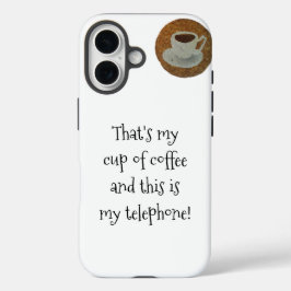 Espresso-Kaffe-iPhone-Hülle iPhone 16 Hülle
