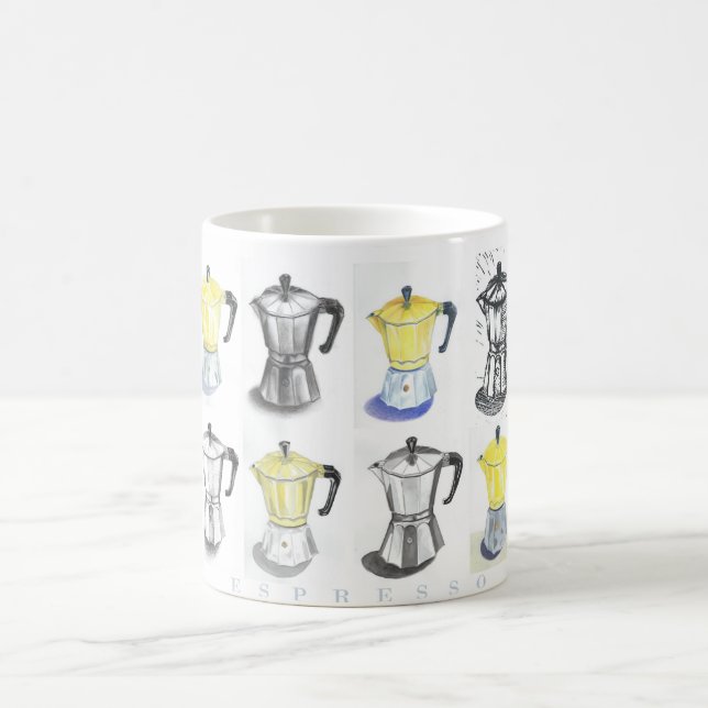ESPRESSO Kaffee-Tasse Kaffeetasse (Mittel)
