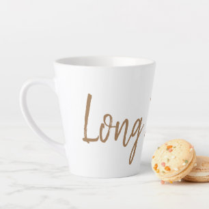 Espresso-Liebhaber von Long Black Kaffee Milchtasse