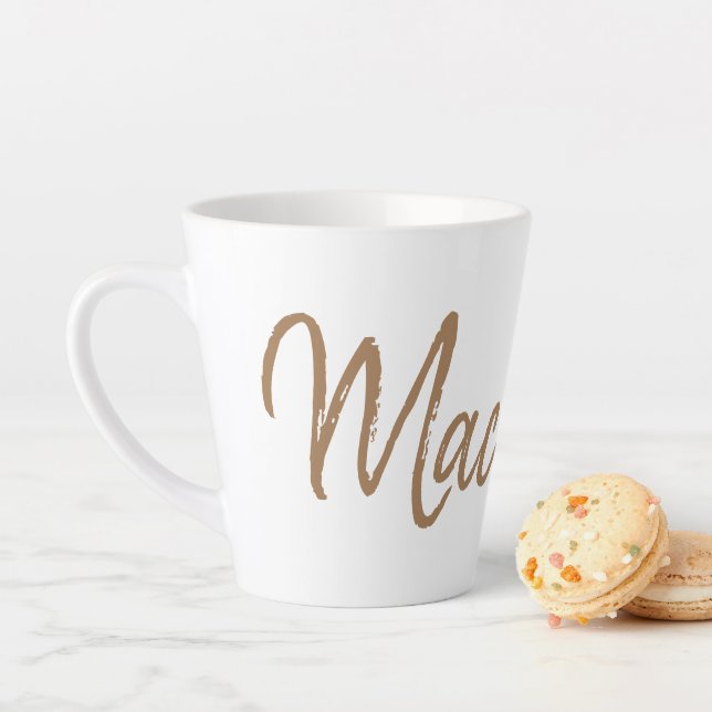 Espresso-Liebhaber von Macchiato Milchtasse (Beispiel)