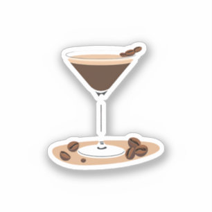 Espresso Martini Aufkleber