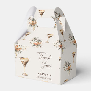Espresso Martini-Brautparty-Dankeschön Geschenkschachtel