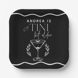 Espresso | Martini | Cocktail Geburtstag Pappteller