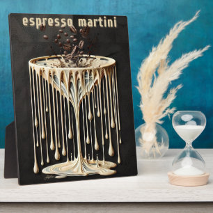 Espresso Martini Cocktail Hour Fotoplatte