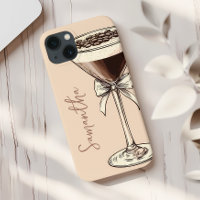 Espresso Martini Coffee Lover Personalisiert Brown
