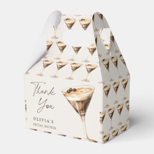 Espresso Martini Junggesellinnenabschied Danke Geschenkschachtel