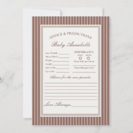 Espresso Martini Love Brewing Advice for Baby Card Einladung
