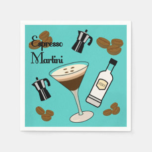 Espresso Martini Serviette