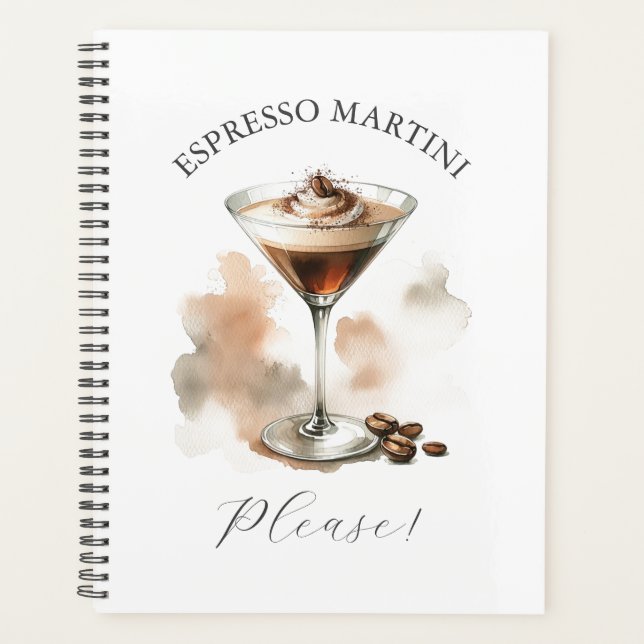 Espresso Martini S'il vous plaît Mignon Thème de c (Devant)