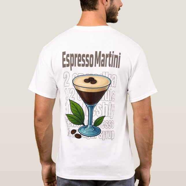 Espresso Martini T-shirt (Dos)
