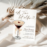 Espresso Martini Tini Bit Ältere Geburtstagsparty