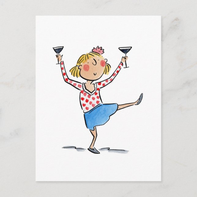 Espresso Martinis Postkarte (Vorderseite)