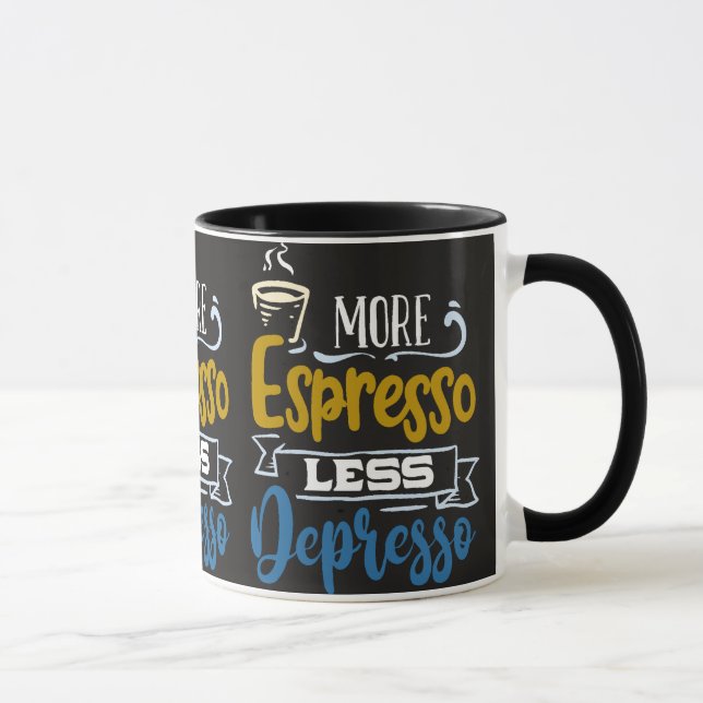 Espresso-Morgenstoß Tasse (Rechts)