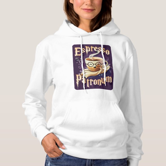 Espresso Patronum Hoodie (Vorderseite)