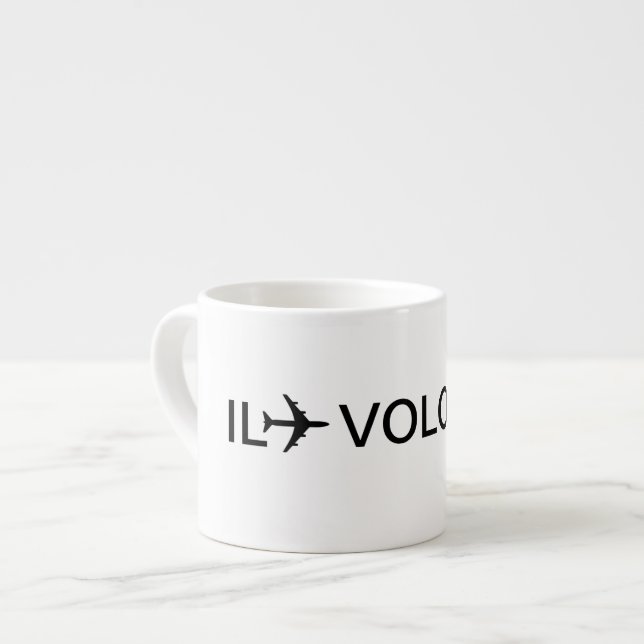 ESPRESSO-PILOT IL VOLOVER ESPRESSOTASSE (Vorderseite Links)