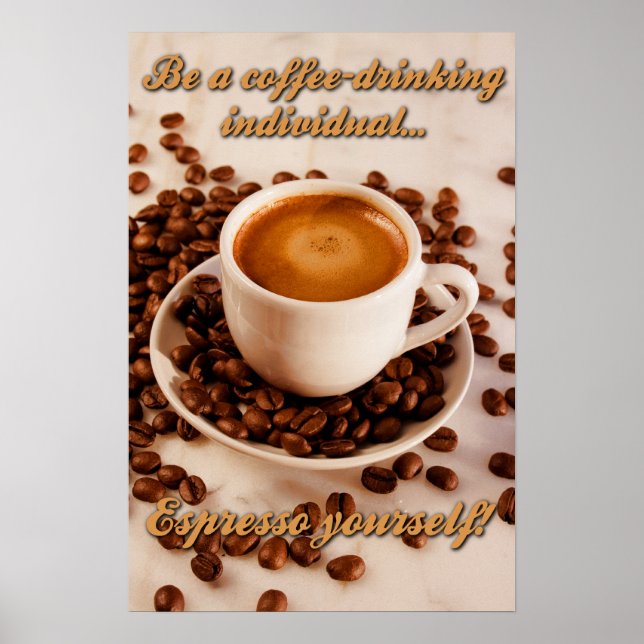 Espresso Poster (Vorne)