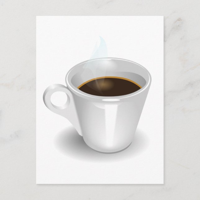 Espresso Postkarte (Vorderseite)