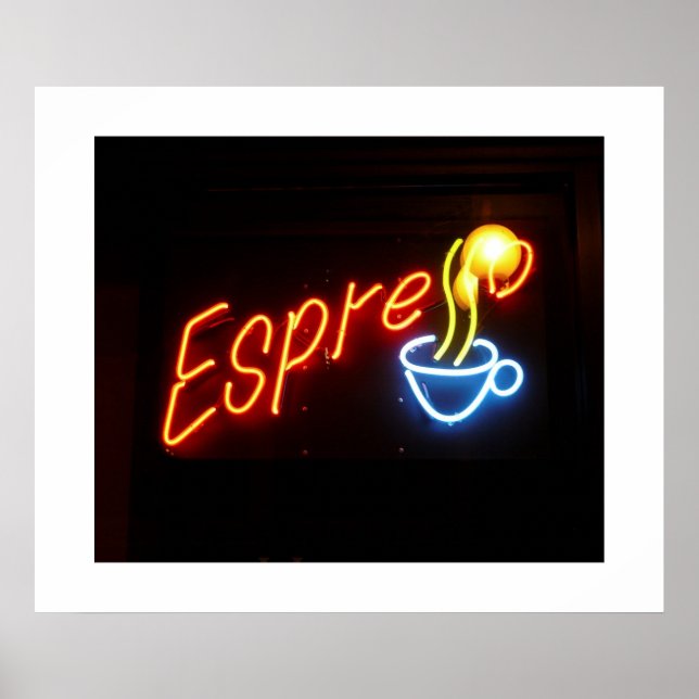 Espresso-Print Poster (Vorne)
