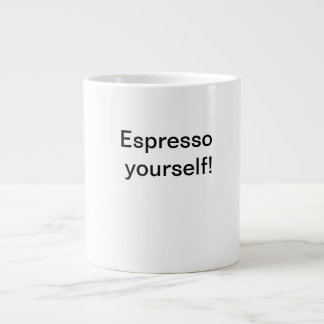 Espresso selbst! Jumbo-Tasse