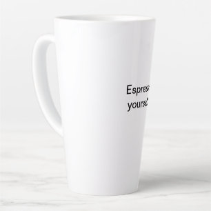 Espresso selbst! milchtasse