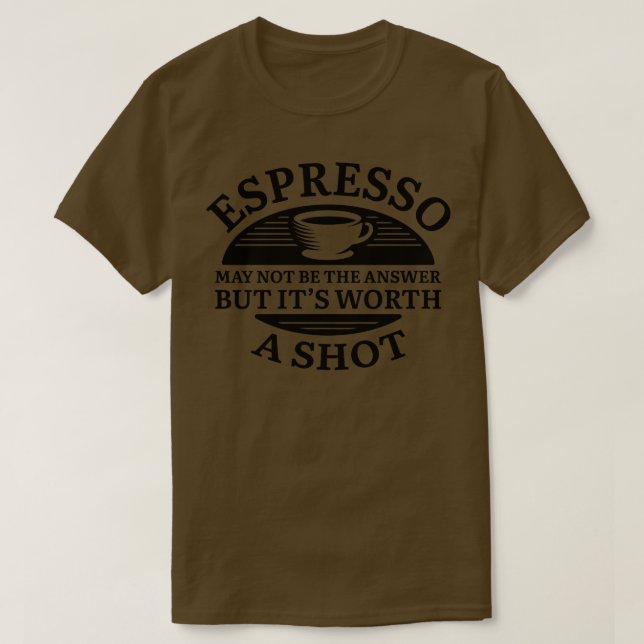 Espresso Shot T-Shirt (Design vorne)