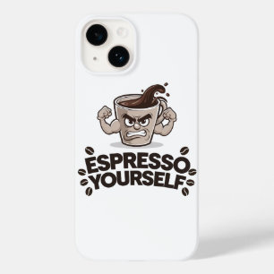 Espresso Sie selbst - Funny Coffee Lover Design Case-Mate iPhone 14 Hülle