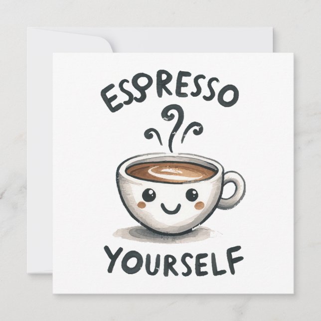 Espresso Sie selbst Kaffee (Vorderseite)